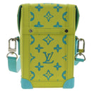 LOUIS VUITTON Monogram Playground Vertical Trunk Bag Yellow M82007 Auth 182888SM-2