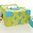 LOUIS VUITTON Monogram Playground Vertical Trunk Bag Yellow M82007 Auth 182888SM-6