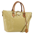 LOUIS VUITTON Vernis Montebello PM Hand Bag 2way Dunne M90167 LV Auth 182891-1
