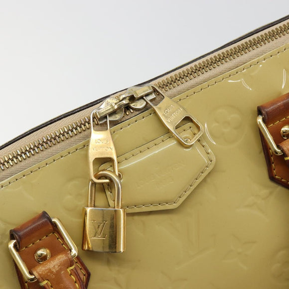 LOUIS VUITTON Vernis Montebello PM Hand Bag 2way Dunne M90167 LV Auth 182891