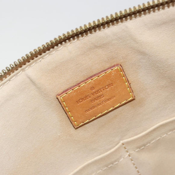 LOUIS VUITTON Vernis Montebello PM Hand Bag 2way Dunne M90167 LV Auth 182891