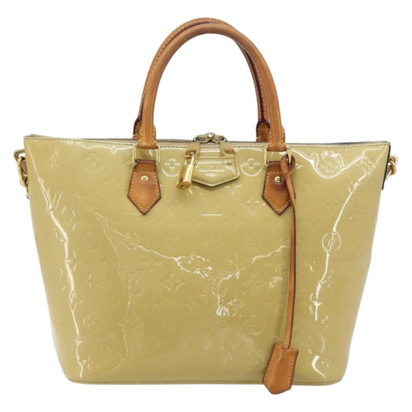 LOUIS VUITTON Vernis Montebello PM Hand Bag 2way Dunne M90167 LV Auth 182891