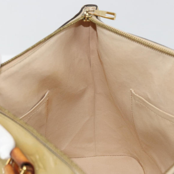 LOUIS VUITTON Vernis Montebello PM Hand Bag 2way Dunne M90167 LV Auth 182891
