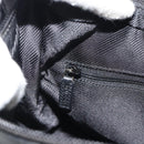 GUCCI GG Canvas Shoulder Bag Black Gold Auth 182901A-20