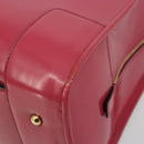 LOEWE Amazona 36 Handtas Lakleer Goud Roze Origineel 182902A-9