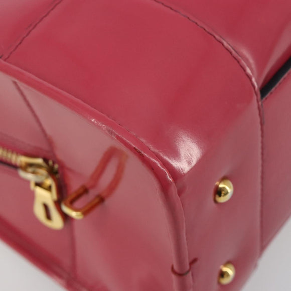 LOEWE Amazona 36 Handtas Lakleer Goud Roze Origineel 182902A