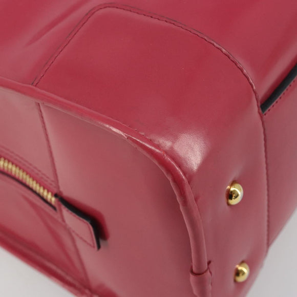 LOEWE Amazona 36 Handtas Lakleer Goud Roze Origineel 182902A