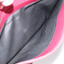 LOEWE Amazona 36 Handtas Lakleer Goud Roze Origineel 182902A-24