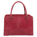 LOEWE Amazona 36 Handtas Lakleer Goud Roze Origineel 182902A-2