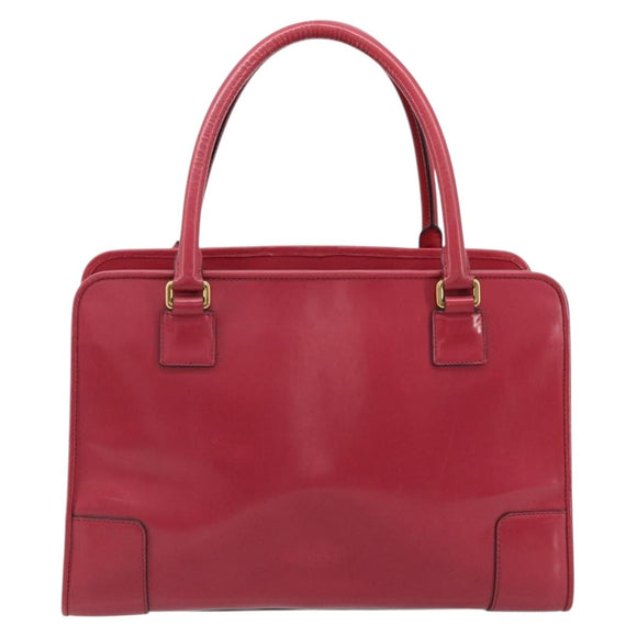 LOEWE Amazona 36 Handtas Lakleer Goud Roze Origineel 182902A