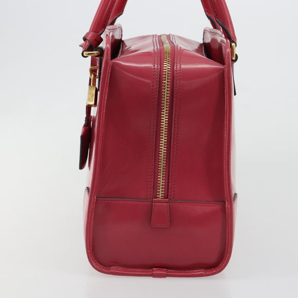 LOEWE Amazona 36 Handtas Lakleer Goud Roze Origineel 182902A
