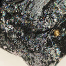Miu Miu Shoulder Bag Sequin 2way Gold Silver Auth 182905SM-16