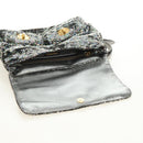 Miu Miu Shoulder Bag Sequin 2way Gold Silver Auth 182905SM-26