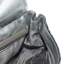 Miu Miu Shoulder Bag Sequin 2way Gold Silver Auth 182905SM-28