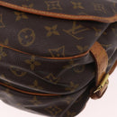 LOUIS VUITTON Monogram Saumur 30 Shoulder Bag M42256 LV Auth 182909A-18