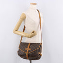 LOUIS VUITTON Monogram Saumur 30 Shoulder Bag M42256 LV Auth 182909A-29
