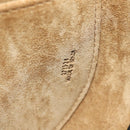 LOEWE Gate Dual Waist bag Leather Pink Gold Auth 182911M-11