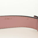 LOEWE Gate Dual Waist bag Leather Pink Gold Auth 182911M-9