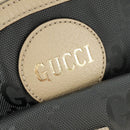 GUCCI GG Canvas Off The Grid Shoulder Bag Gray Silver 658631 Auth 182912M-23