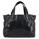 Miu Miu Handtasche Lackleder 2way Schwarz Silber Auth 182913M-2