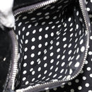 Miu Miu Handtasche Lackleder 2way Schwarz Silber Auth 182913M-22