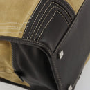 LOEWE Anagram Amazona 36 Handtasche Wildleder Beige Gold Original 182921A-13