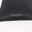 Christian Dior Trotter Canvas Montaigne Shoulder Bag Navy Gold Auth 182923A-14