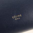 CELINE Belt bag Hand Bag Leather Navy Gold Auth 182925M-17