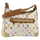 LOUIS VUITTON Monogram Multicolor Boulogne Tasche Weiß M92660 LV Auth 182931-1