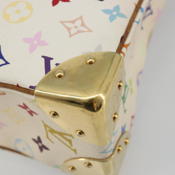 LOUIS VUITTON Monogram Multicolor Boulogne Tasche Weiß M92660 LV Auth 182931