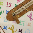 LOUIS VUITTON Monogram Multicolor Boulogne Tasche Weiß M92660 LV Auth 182931-14