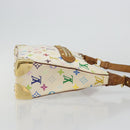LOUIS VUITTON Monogram Multicolor Boulogne Tasche Weiß M92660 LV Auth 182931-4