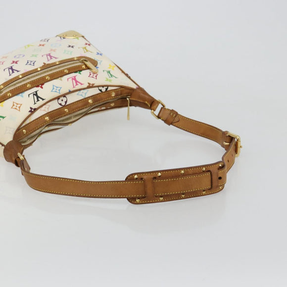 LOUIS VUITTON Monogram Multicolor Boulogne Tasche Weiß M92660 LV Auth 182931