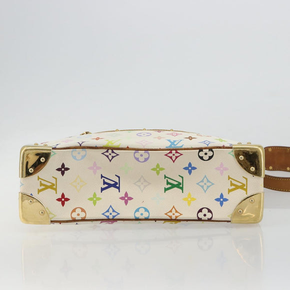 LOUIS VUITTON Monogram Multicolor Boulogne Tasche Weiß M92660 LV Auth 182931