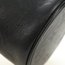 LOUIS VUITTON Monogram Shadow Chalk Nanobag Bag Black M44628 LV Auth 182934SM-15