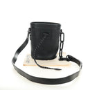 LOUIS VUITTON Monogram Shadow Chalk Nanobag Bag Black M44628 LV Auth 182934SM-12