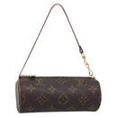 LOUIS VUITTON Monogram Papillon Pouch LV Auth 182935-1
