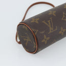 LOUIS VUITTON Monogram Papillon Pouch LV Auth 182935-15