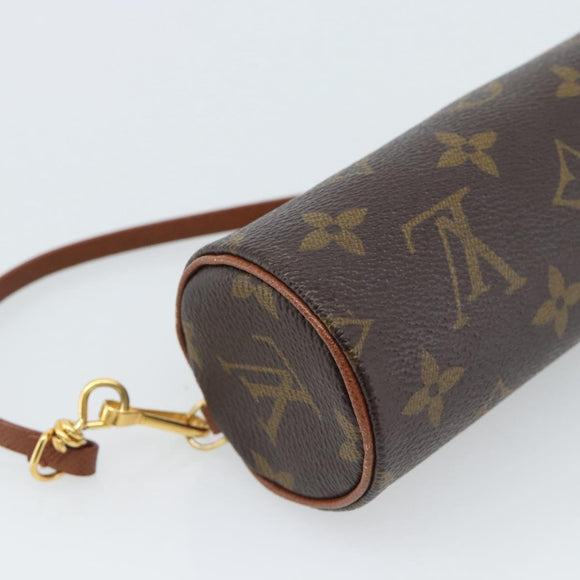 LOUIS VUITTON Monogram Papillon Pouch LV Auth 182935