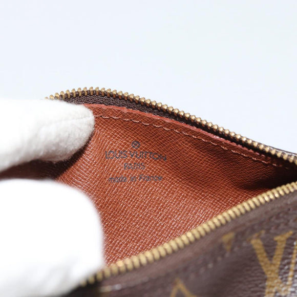 LOUIS VUITTON Monogram Papillon Pouch LV Auth 182935