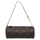 LOUIS VUITTON Monogram Papillon Pouch LV Auth 182935-13