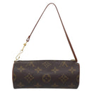 LOUIS VUITTON Monogram Papillon Pouch LV Auth 182935-2