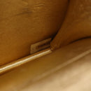 CHANEL Matelasse Chain Shoulder Bag Lamb Skin Gold CC Auth 182936M-10