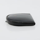 CARTIER Coin Purse Leather Black Silver Auth 182938A-3