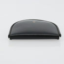 CARTIER Coin Purse Leather Black Silver Auth 182938A-5