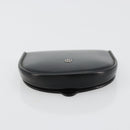CARTIER Coin Purse Leather Black Silver Auth 182938A-6