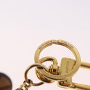 LOUIS VUITTON Monogram Porte Cles Christmas Teddy Bear Charm M63758 Auth 182940M-10