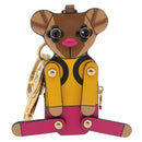 LOUIS VUITTON Monogram Porte Cles Christmas Teddy Bear Charm M63758 Auth 182940M-2