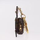 LOUIS VUITTON Monogram Porte Cles Christmas Teddy Bear Charm M63758 Auth 182940M-4