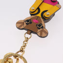 LOUIS VUITTON Monogram Porte Cles Christmas Teddy Bear Charm M63758 Auth 182940M-6